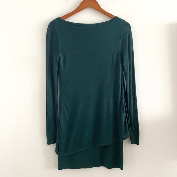 WHBM Double Layer Tunic Green - Picture 6 of 13